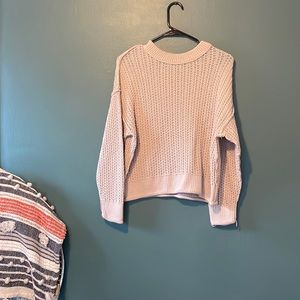 Cream sweater